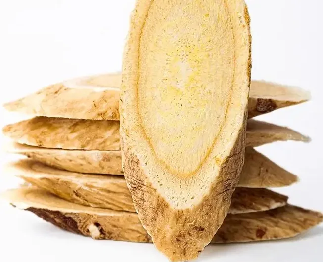 Astragalus Root 黄芪 close detail texture photo from Bozhou China