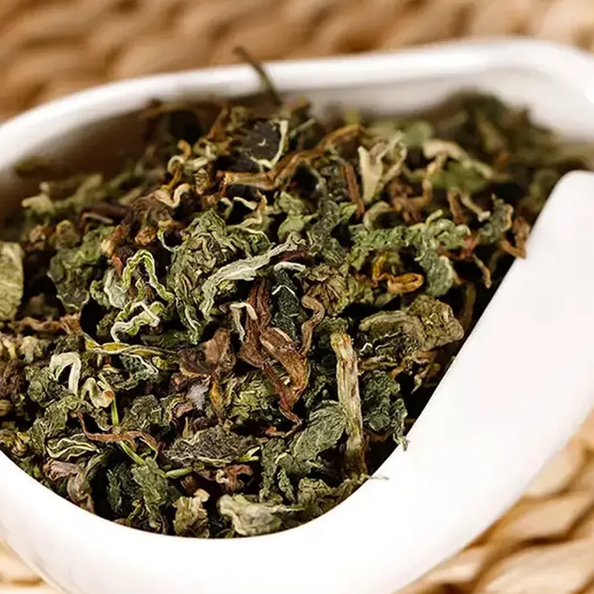 Dried Peppermint 薄荷 sourcing background placeholder for packing document and approved sample discussion