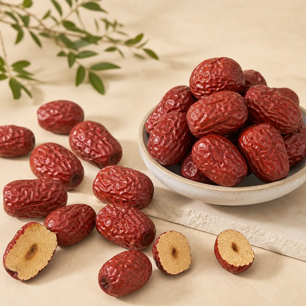 Jujube 红枣 display presentation photo from Bozhou China