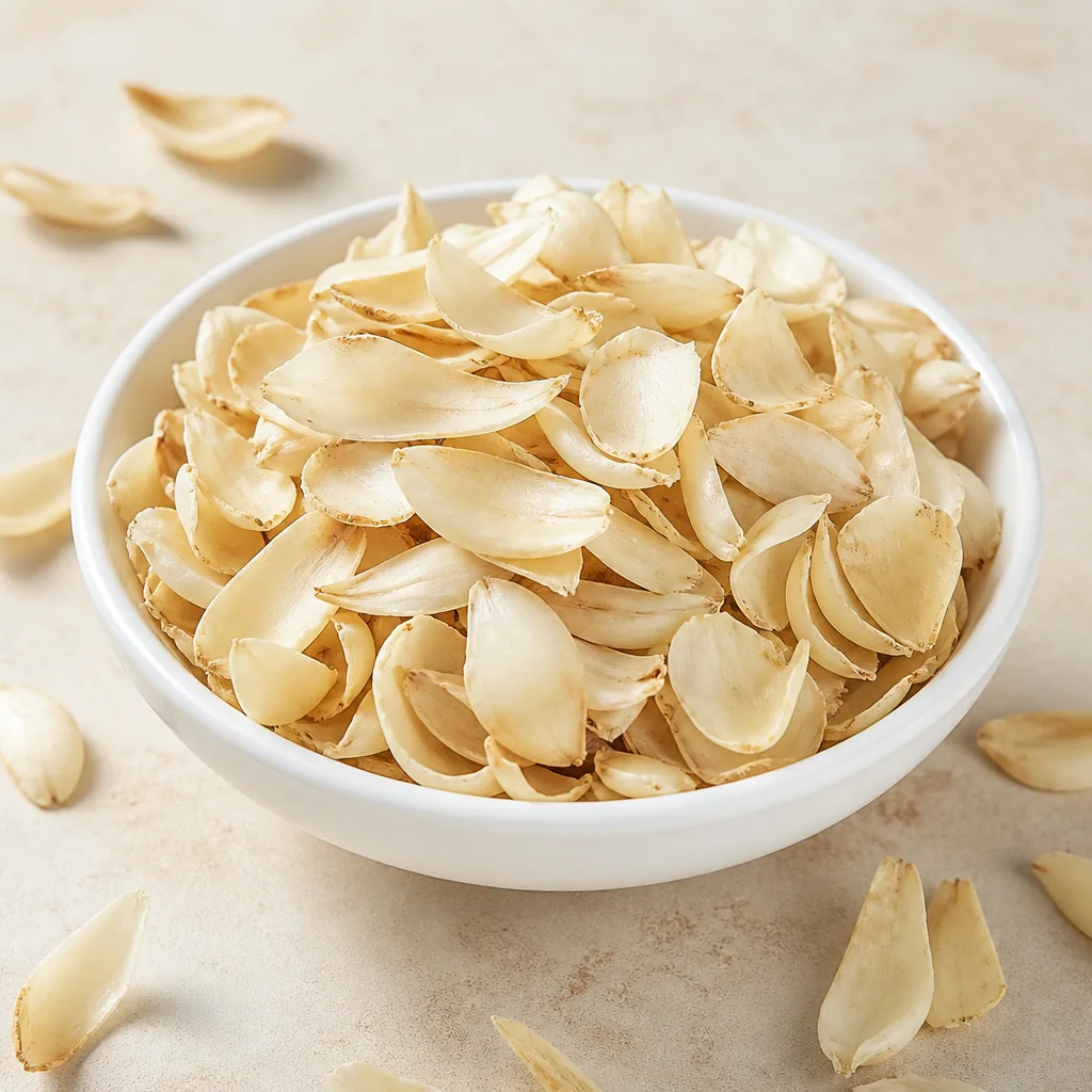 Lily Bulb 百合 reviewed bowl display photo for B2B packing and sample discussion