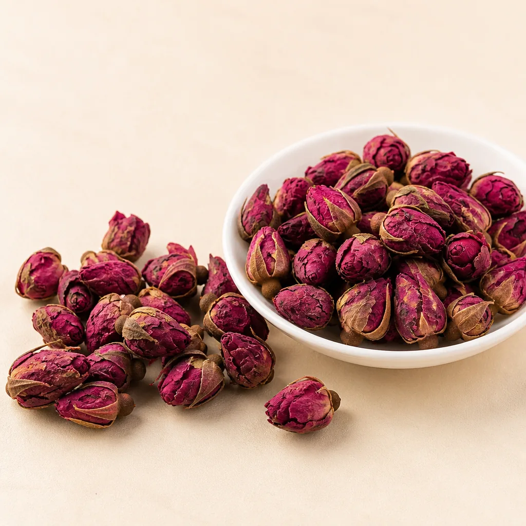 Rose Buds 玫瑰花 water infusion reference photo from Bozhou China